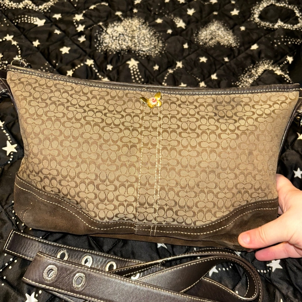 Brown Coach Crossbody Bag